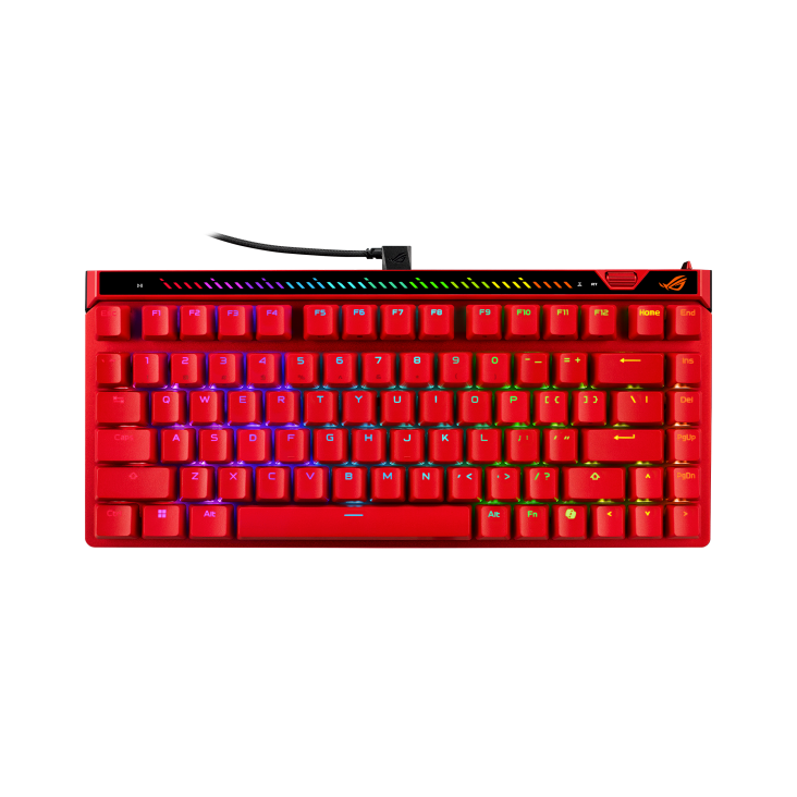 ASUS ROG Falchion Ace 75 HE 75% HFX V2 Magnetic Wired 8000Hz Gaming Keyboard - Red