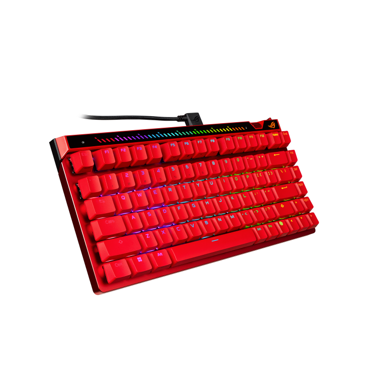 ASUS ROG Falchion Ace 75 HE 75% HFX V2 Magnetic Wired 8000Hz Gaming Keyboard - Red
