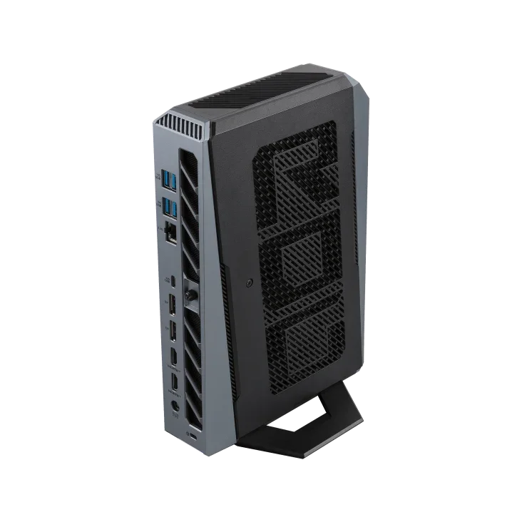 ASUS ROG GR70 Mini PC, Ryzen 9 8940HX Processor, 16GB RAM, 1TB SSD, Nvidia Geforce 5060 8GB Graphics, Wi-Fi 7, Bluetooth 5.4, Windows 11, Black
