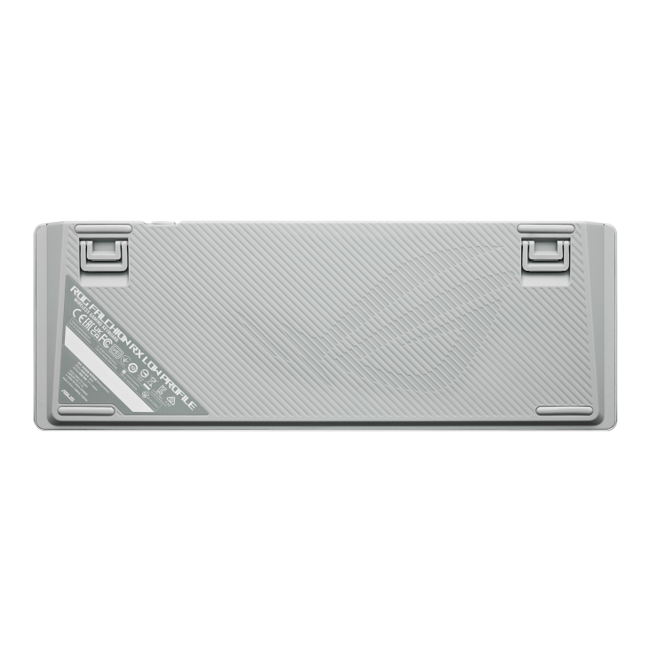 ASUS ROG Falchion RX Low Profile 65% RX Optical Tri-Mode 1000Hz Gaming Keyboard - White