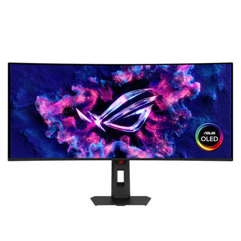 ASUS ROG Strix OLED XG34WCDMS gaming monitor―34-inch RGB QD-OLED with BlackShield™ film, 280Hz refresh rate, 0.03ms (GTG), G-SYNC® compatibility, custom heatsink