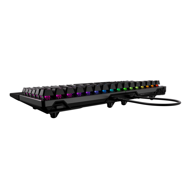 ASUS ROG Falcata 75% Split HFX V2 Magnetic Tri-Mode 8000Hz Gaming Keyboard - Black
