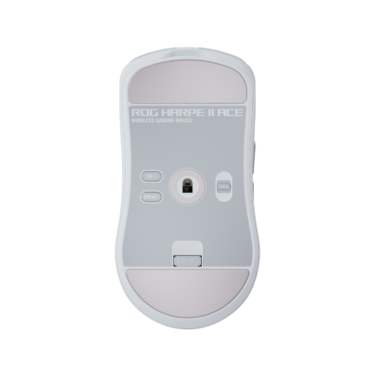 ASUS ROG Harpe II Ace Wireless 48g AimPoint Pro 42K 8000Hz Gaming Mouse - Moonlight White