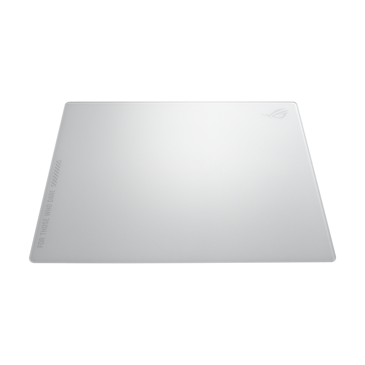 ASUS ROG Moonstone Ace L Tempered Glass Gaming Mouse Pad 500x400mm - White