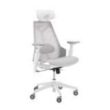 ASUS ROG Destrier Core Ergo Gaming Chair 3D Armrest Mesh 125° Recline Mobile Gaming Mode - Moonlight White