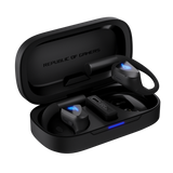 ASUS ROG Cetra Open Wireless 14.2mm DLC Driver Open-Ear Gaming Earbuds - Black