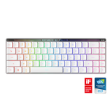 ASUS ROG Falchion RX Low Profile 65% RX Optical Tri-Mode 1000Hz Gaming Keyboard - White