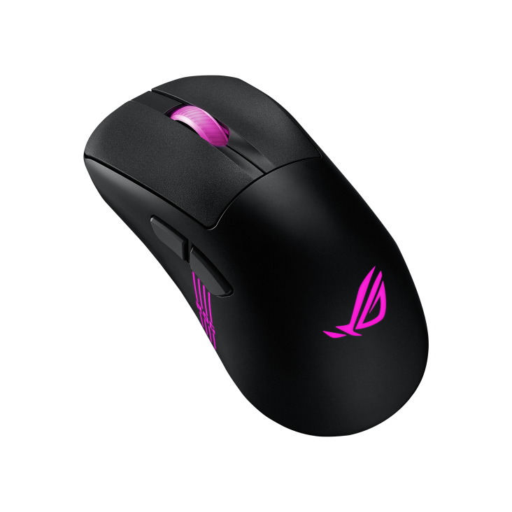 ASUS ROG Keris II Origin Wireless 65g AimPoint Pro 42K 8000Hz Gaming Mouse - Black