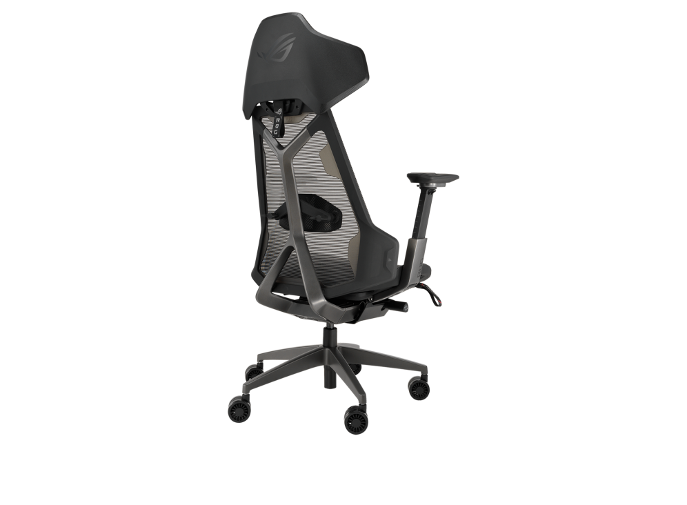 ASUS ROG Destrier Ergo Gaming Chair 3D Armrest Mesh 135° Recline Mobile Gaming Mode - Black