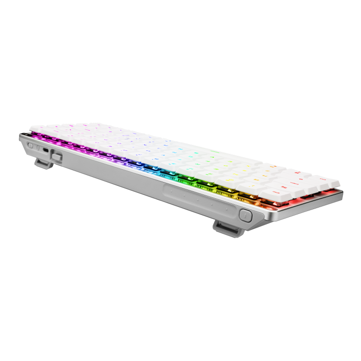 ASUS ROG Falchion RX Low Profile 65% RX Optical Tri-Mode 1000Hz Gaming Keyboard - White