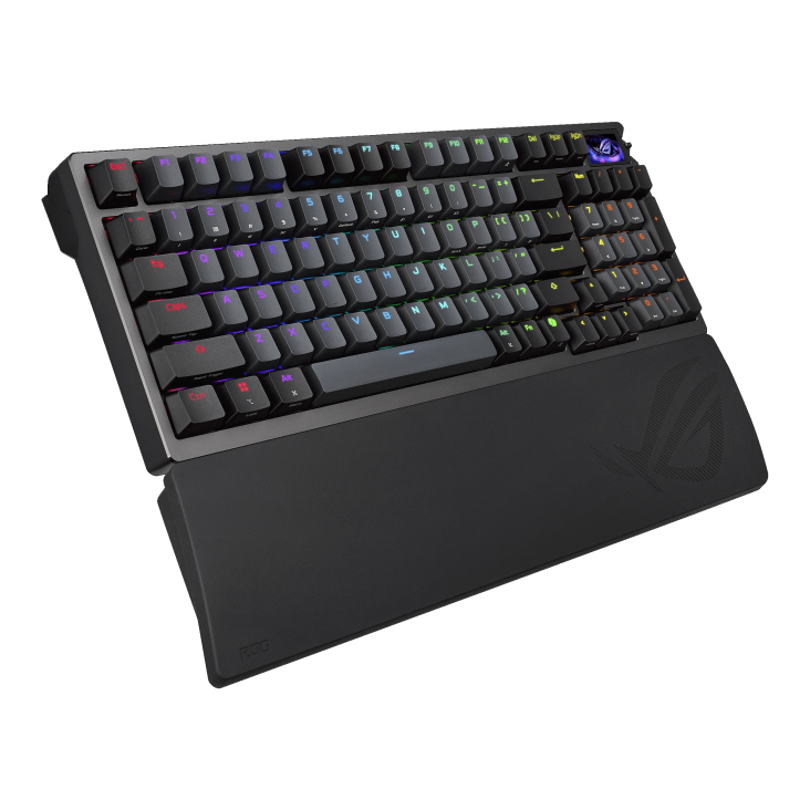 ASUS ROG Azoth 96 HE 96% HFX V2 Magnetic Tri-Mode 8000Hz Gaming Keyboard - White