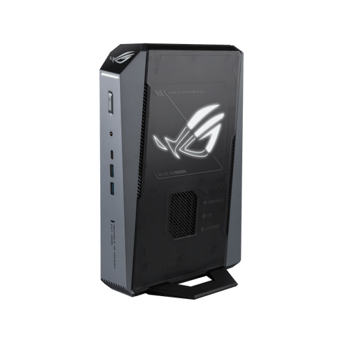 ASUS ROG GR70 Mini PC, Ryzen 9 8940HX Processor, 16GB RAM, 1TB SSD, Nvidia Geforce 5060 8GB Graphics, Wi-Fi 7, Bluetooth 5.4, Windows 11, Black
