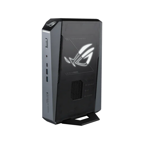 ASUS ROG GR70 Mini PC, Ryzen 9 8940HX Processor, 16GB RAM, 1TB SSD, Nvidia Geforce 5060 8GB Graphics, Wi-Fi 7, Bluetooth 5.4, Windows 11, Black