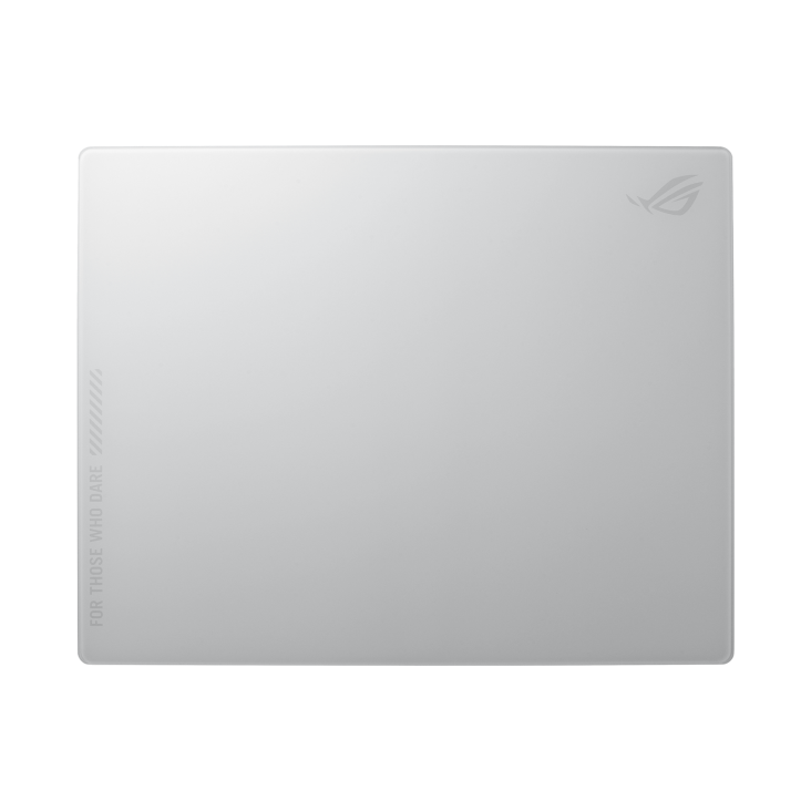ASUS ROG Moonstone Ace L Tempered Glass Gaming Mouse Pad 500x400mm - White