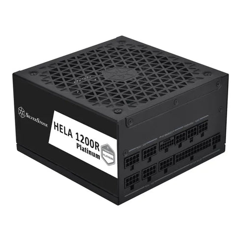 Silverstone HELA 1200R Cybenetics Platinum PCIE 5.0 Full Modular ATX Power Supply - Anigma