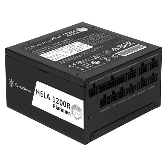 Silverstone HELA 1200R Cybenetics Platinum PCIE 5.0 Full Modular ATX Power Supply - Anigma