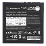 Silverstone HELA 1200R Cybenetics Platinum PCIE 5.0 Full Modular ATX Power Supply - Anigma