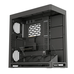 HAVN HS 420 VGPU Dual-Chamber Mid Tower ATX PC Case Black