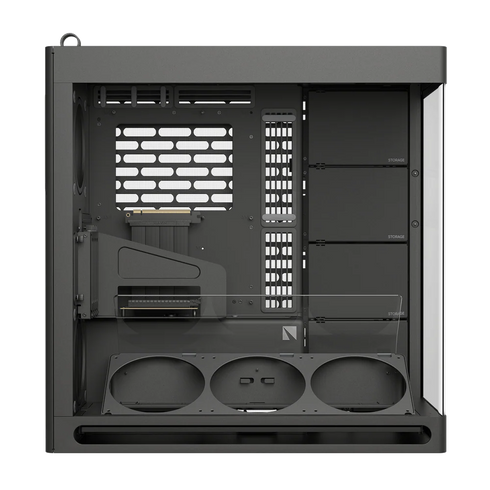 HAVN HS 420 VGPU Dual-Chamber Mid Tower ATX PC Case Black