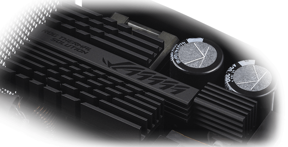 ASUS ROG STRIX 1000W Platinum - Heatsinks