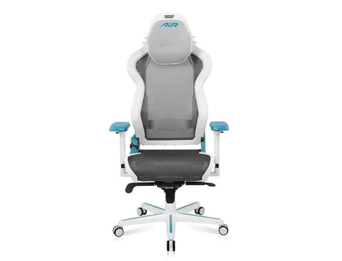 DXRacer Air Pro Series Gaming Chair White/Cyan - Anigma