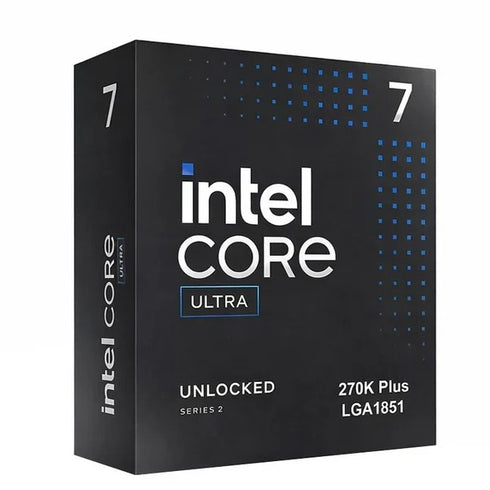 Intel Core Ultra 7 processor 270K Plus (36M Cache, up to 5.50 GHz) 24-Cores, LGA1851