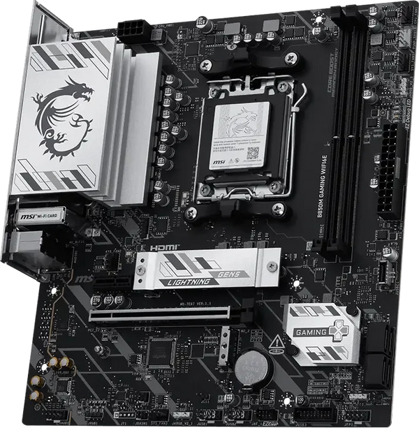MSI B850M GAMING PLUS WIFI6E mATX - Supports AMD Ryzen 9000/8000/7000 Processors, AM5