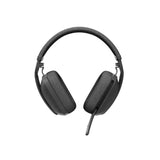 Logitech Zone Vibe 100 Lightweight Wireless Over the Ear Headphones Graphite