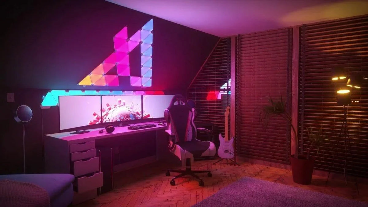 NANOLEAF Light Panels - Triangle Shape 15 Panels - Anigma