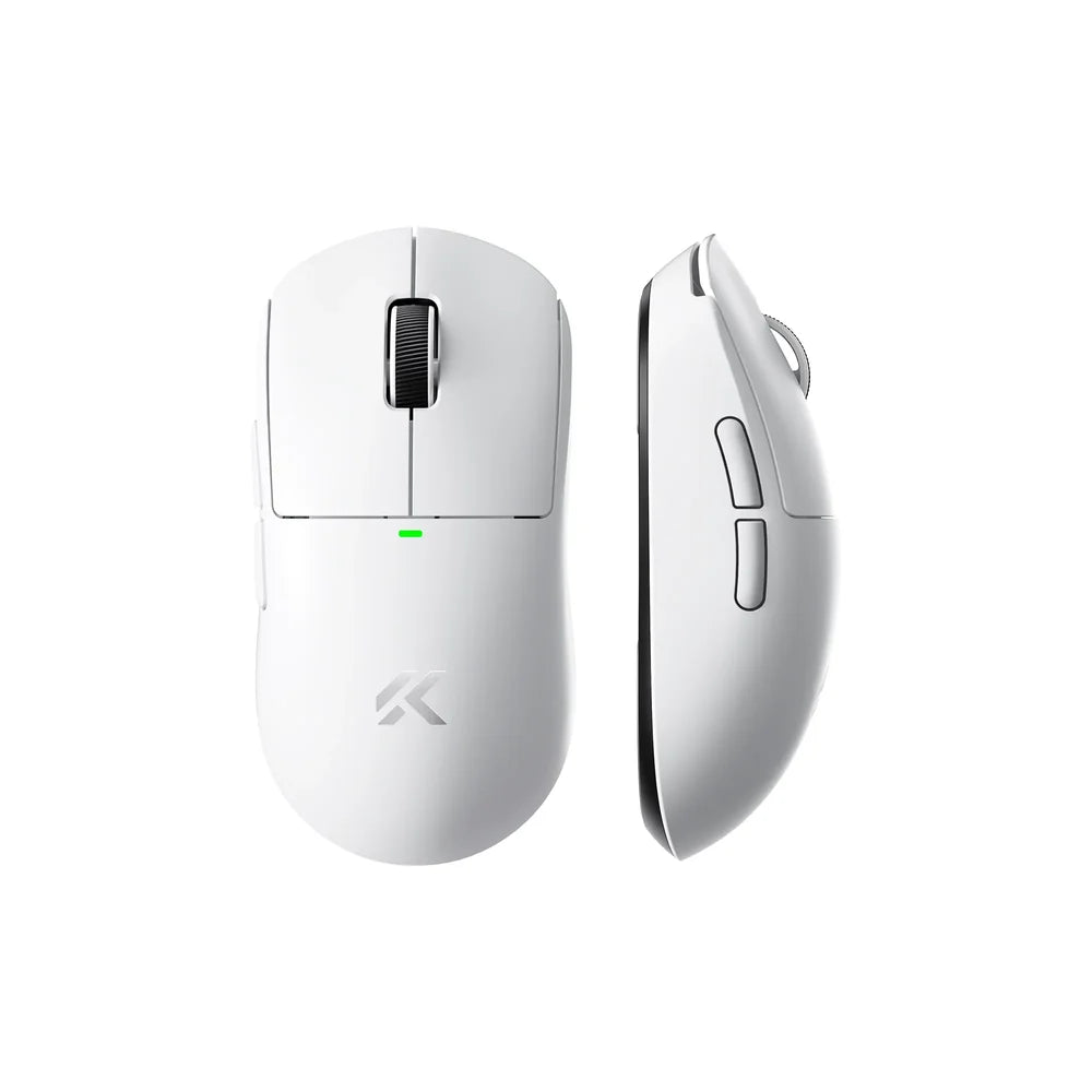 MCHOSE MC-A5V3-2 WHITE TTC GOLD WHEEL ENCODER WIRELESS MOUSE