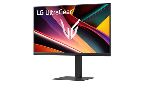 LG 27 Inch LG UltraGear™ G6 QHD Gaming Monitor, 300Hz, 1ms (GtG), HDR 400, G-SYNC, -15 degree side view, 27G640A-B