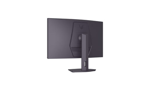 LG 32 Inch LG UltraGear™ QHD Curved Gaming Monitor, 180Hz, 1ms, AMD FreeSync™, side view, 32G600A-B