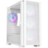Montech Air 100 ARGB mATX Case White (4x 120mm ARGB Fans Included) - Anigma
