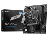 MSI PRO B760M-E DDR5 Micro-ATX LGA 1700 Motherboard