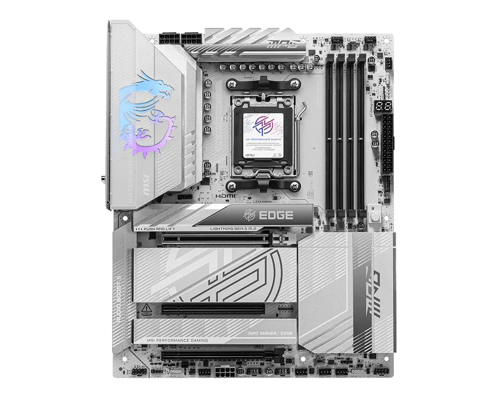 MSI MPG X870E EDGE TI WIFI AM5 ATX Gaming Motherboard
