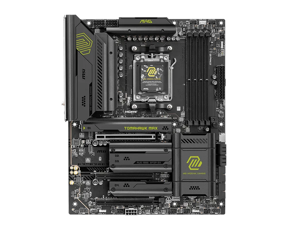 MSI MAG B850 TOMAHAWK MAX WiFi AMD AM5 ATX Motherboard