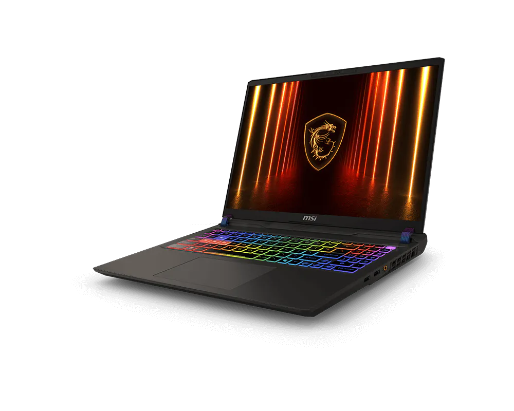 MSI Vector 16 HX AI - Top View