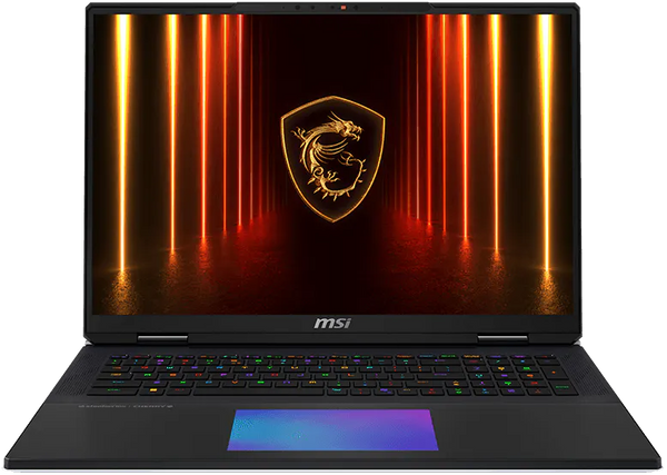 MSI Titan 18 HX AI 18" 4K Mini LED Gaming Laptop – Intel Core Ultra 9 285HX – NVIDIA RTX 5090 – 64GB RAM – 4TB SSD – Core Black
