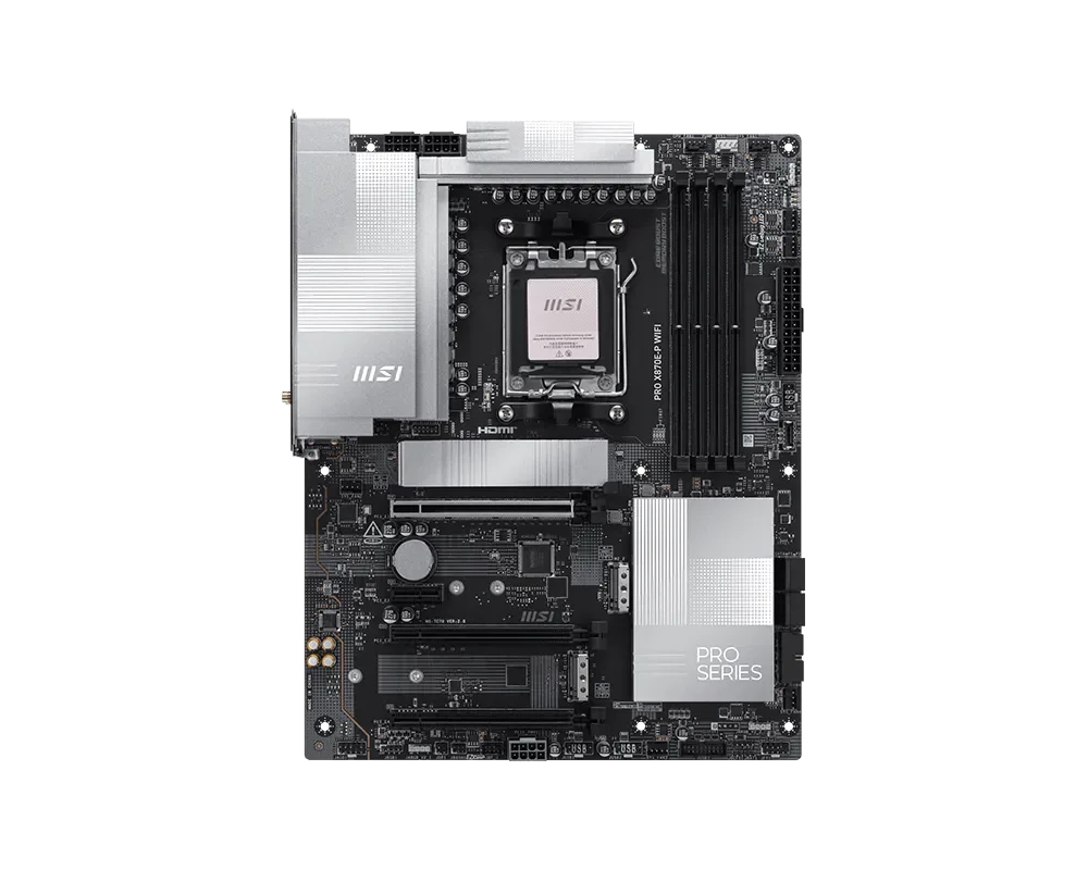 MSI PRO X870E-P WIFI AM5 ATX Motherboard