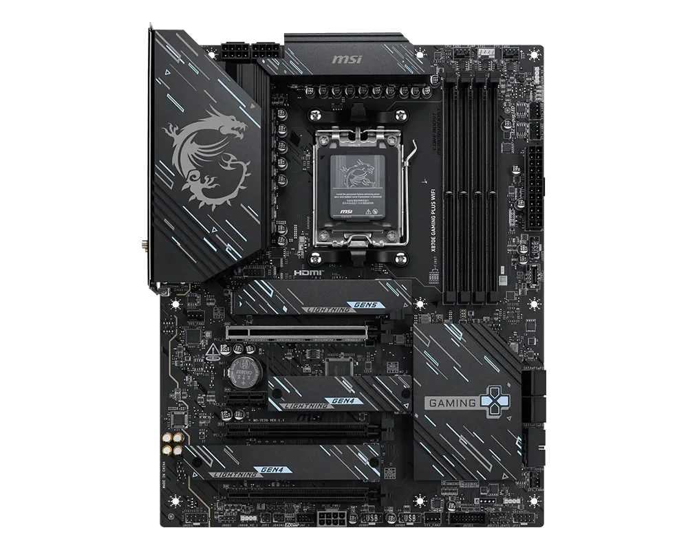 MSI X870E GAMING PLUS WIFI Motherboard, ATX