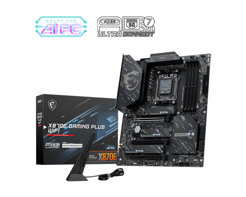MSI X870E GAMING PLUS WIFI Motherboard, ATX