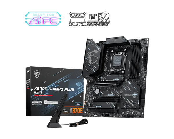 MSI X870E GAMING PLUS WIFI Motherboard, ATX