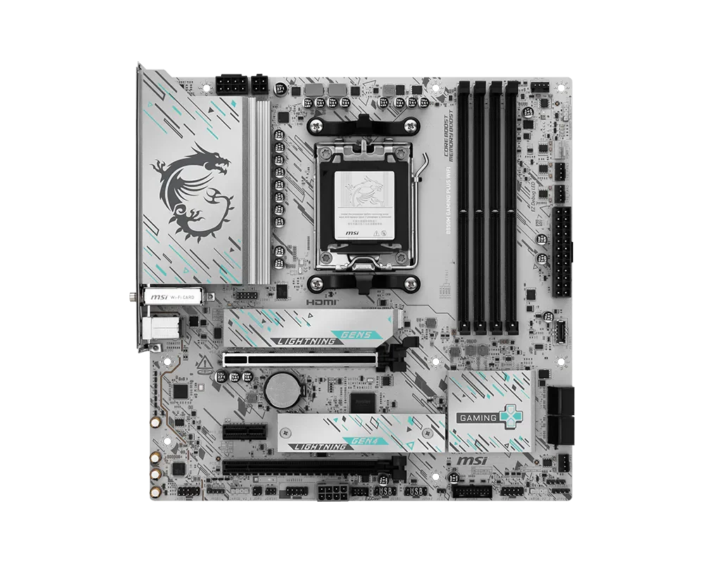 MSI B850M Gaming Plus WiFi Micro-ATX Motherboard