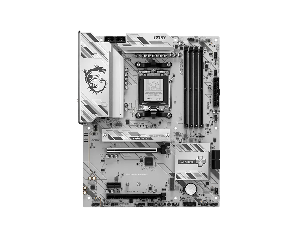 MSI B850 Gaming Plus WIFI6E Motherboard, ATX