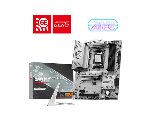 MSI B850 Gaming Plus WIFI6E Motherboard, ATX