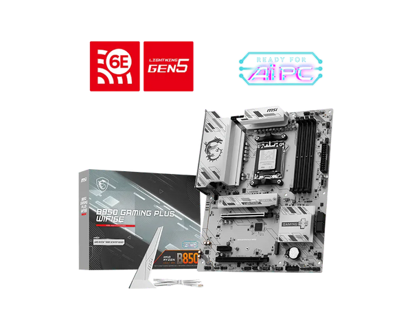 MSI B850 Gaming Plus WIFI6E Motherboard, ATX