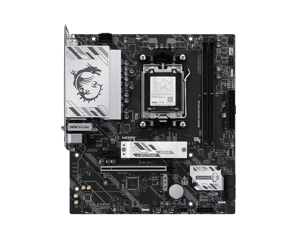 MSI B850M GAMING WIFI6E mATX