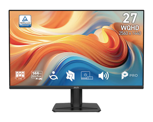 MSI PRO MP275Q E14 27" WQHD IPS 144Hz 1ms Business Monitor