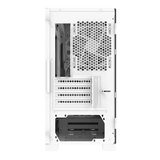 Montech Air 100 ARGB mATX Case White (4x 120mm ARGB Fans Included) - Anigma
