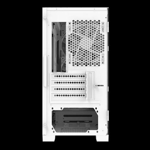 Montech Air 100 ARGB mATX Case White (4x 120mm ARGB Fans Included) - Anigma